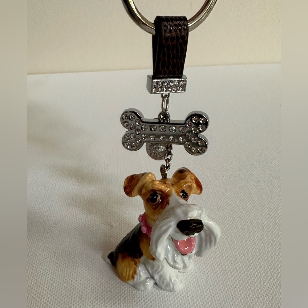 Schnauzer Key Ring by Blue Witch NEW